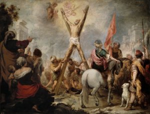 聖アンドリュー使徒の殉教 作： Bartolomé Esteban Murillo